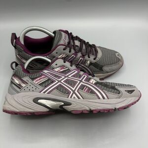 Asics Gel-Venture 5 Support Trail Sneakers Running Shoes Gray Womens Size 9